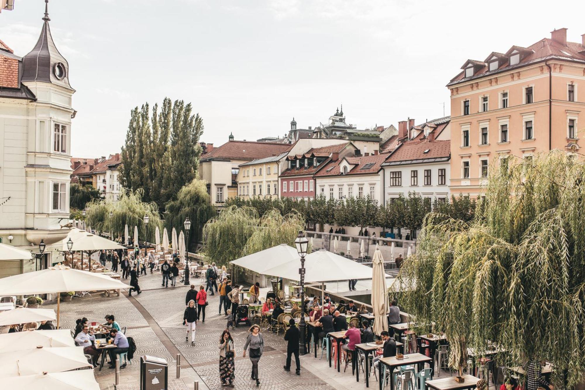 Tromostovje Apartments Ljubljana Dış mekan fotoğraf