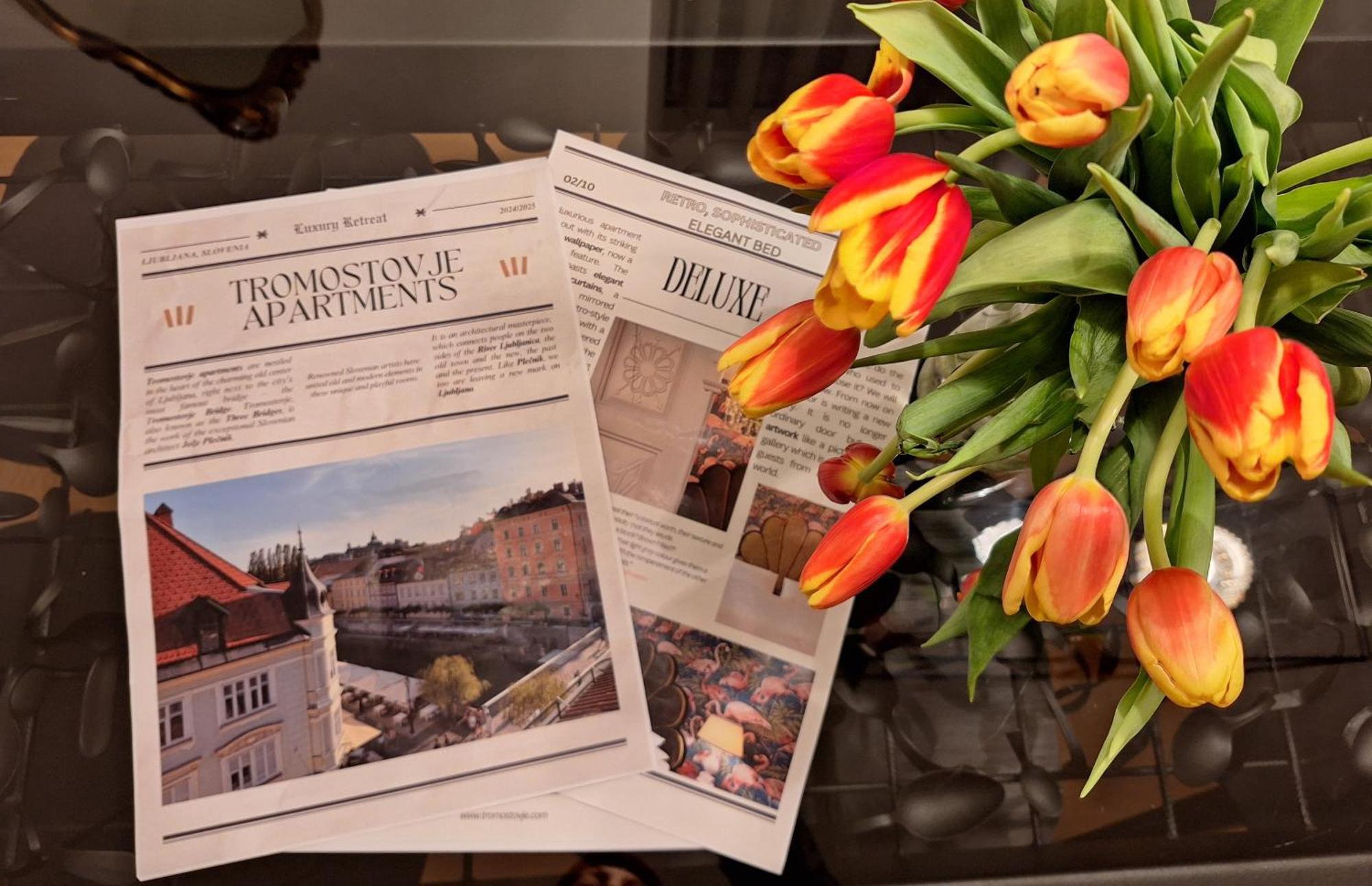 Tromostovje Apartments Ljubljana Dış mekan fotoğraf